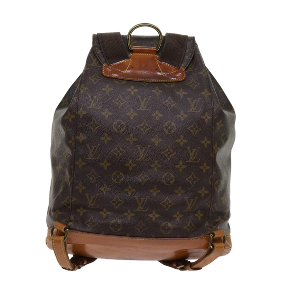 LOUIS VUITTON Monogram Montsouris GM Backpack M51135 LV Auth 62696 - Picture 2 of 16